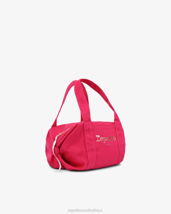 Accessories Repetto Cotton Duffle Bag Size S Fuchsia Pink Kids 2T48773