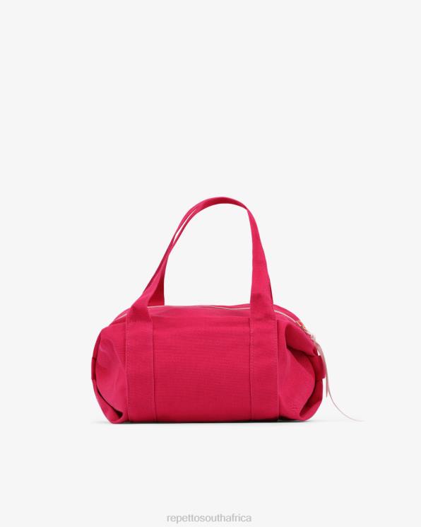 Accessories Repetto Cotton Duffle Bag Size S Fuchsia Pink Kids 2T48773