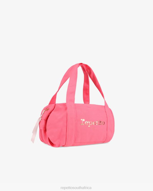 Accessories Repetto Cotton Duffle Bag Size S Pink Doll Kids 2T48772