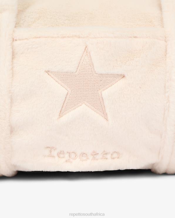Accessories Repetto Faux Fur Duffle Bag Size S Chalk Pink Kids 2T48769
