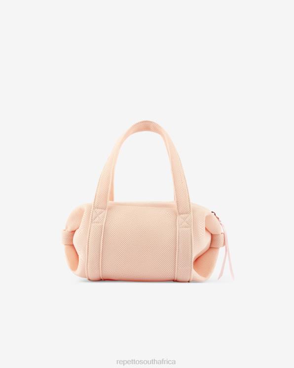 Accessories Repetto Mesh Duffle Bag Size S Iconic Pink Kids 2T48770