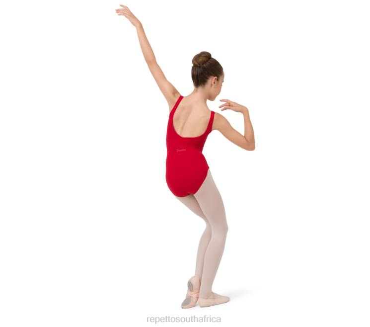 Clothing Repetto Gathered Front And Back Leotard Neckline Fashion Kids 2T48686