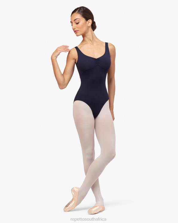 Clothing Repetto Gathered Front And Back Leotard Neckline Fashion Kids 2T48728