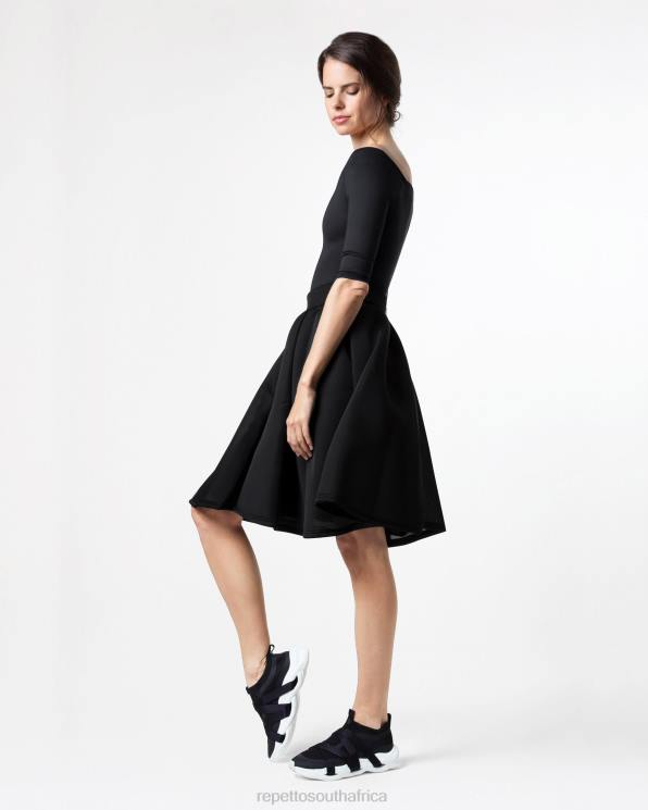 Clothing Repetto 3D Tutu Skirt Elegance Black Women 2T48393