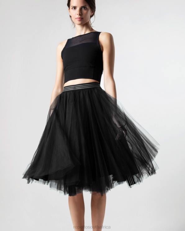 Clothing Repetto Tutu Skirt Black Women 2T48391