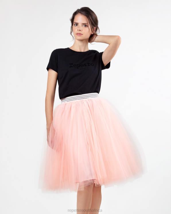 Clothing Repetto Tutu Skirt Coral Orange Women 2T48387