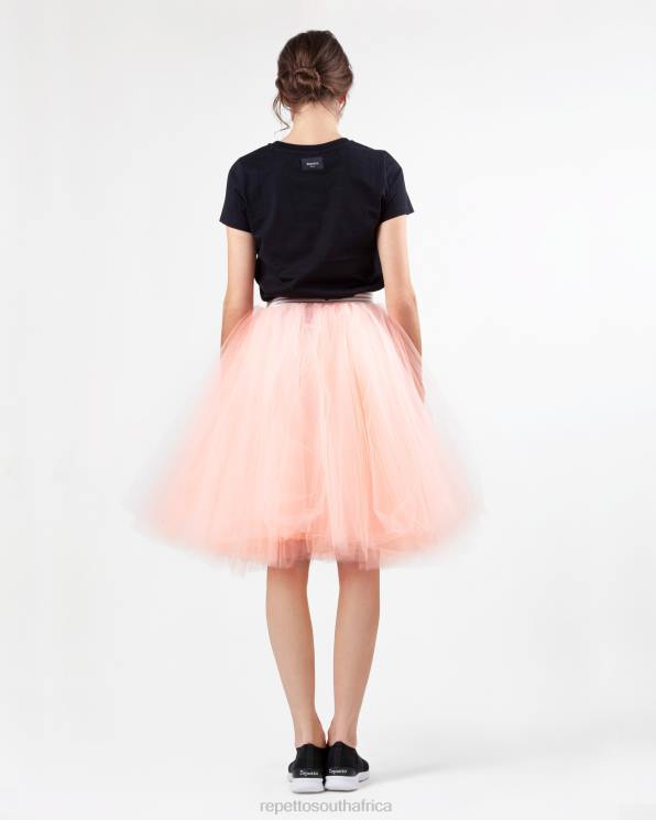 Clothing Repetto Tutu Skirt Coral Orange Women 2T48387