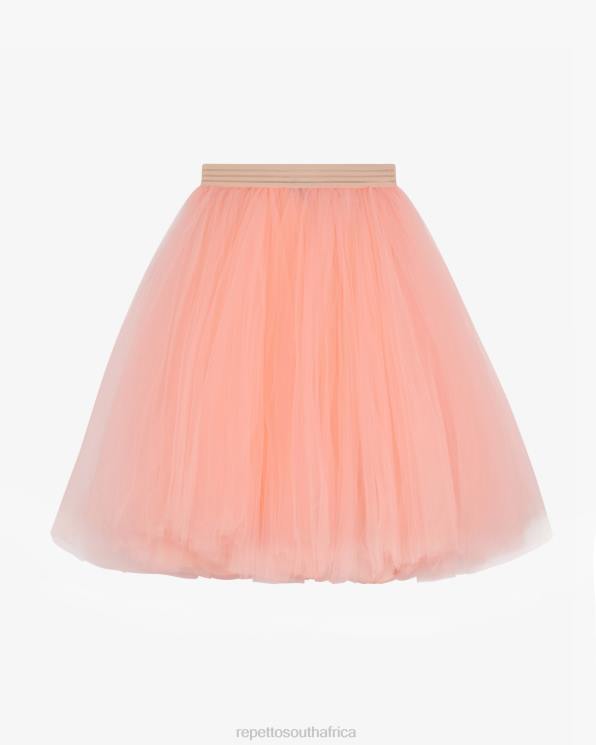 Clothing Repetto Tutu Skirt Coral Orange Women 2T48387
