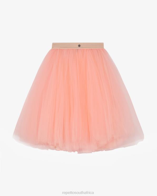 Clothing Repetto Tutu Skirt Coral Orange Women 2T48387