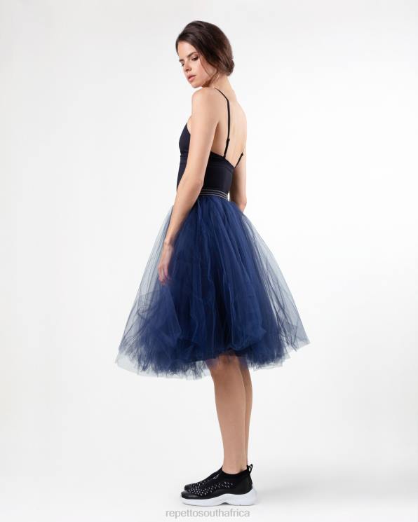 Clothing Repetto Tutu Skirt Navy Blue Women 2T48389