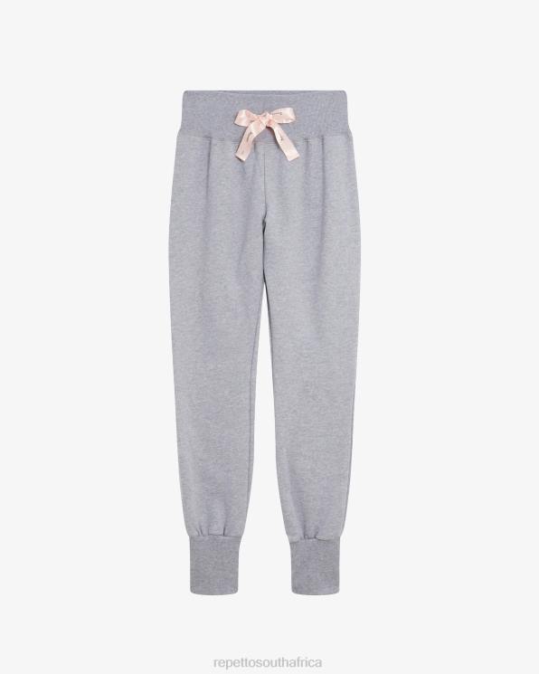 Clothing Repetto Jogging Pants Mottled Light Grey Women 2T48377