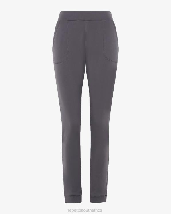Clothing Repetto Technical Pants Anthracite Grey Women 2T48383