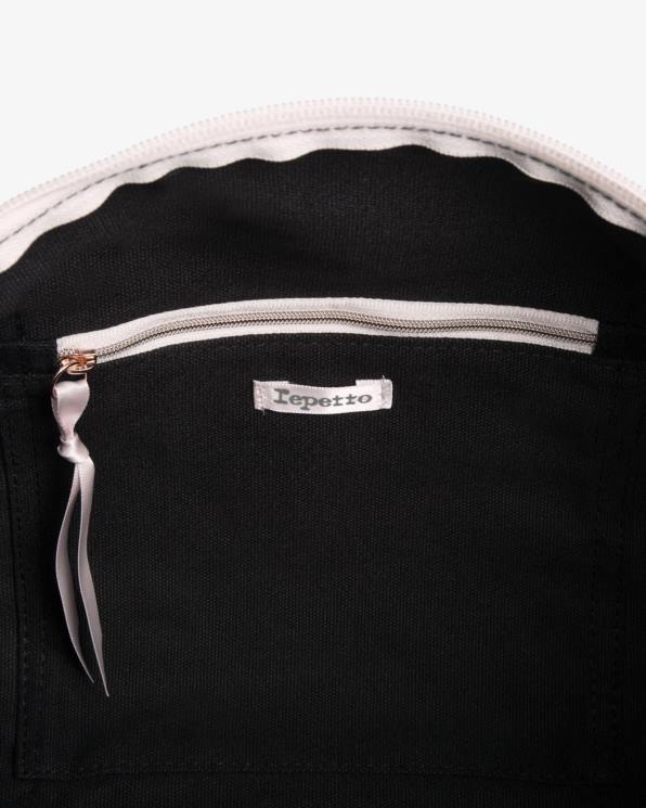 Accessories Repetto Cotton Duffle Bag Size M Black Women 2T48406