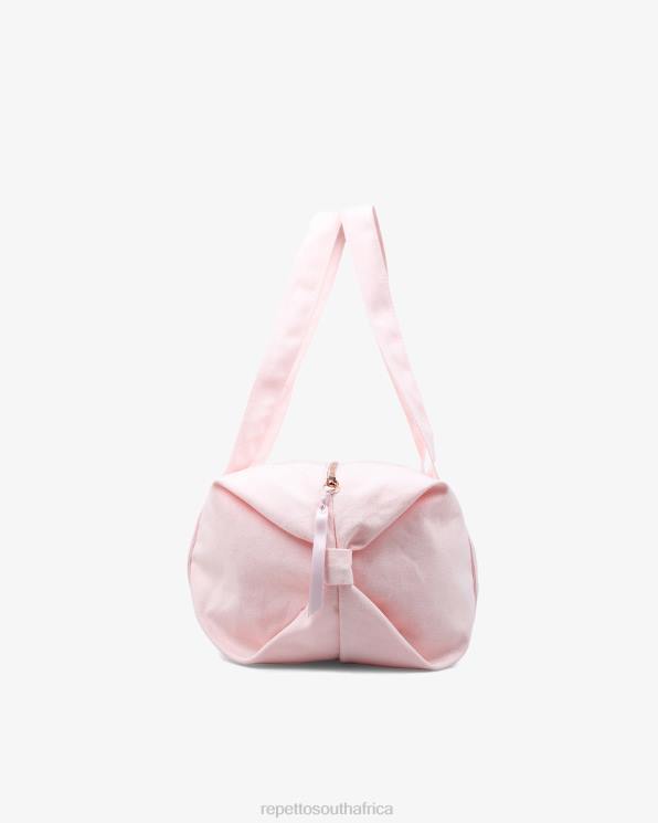 Accessories Repetto Cotton Duffle Bag Size M Pale Pink Women 2T48400