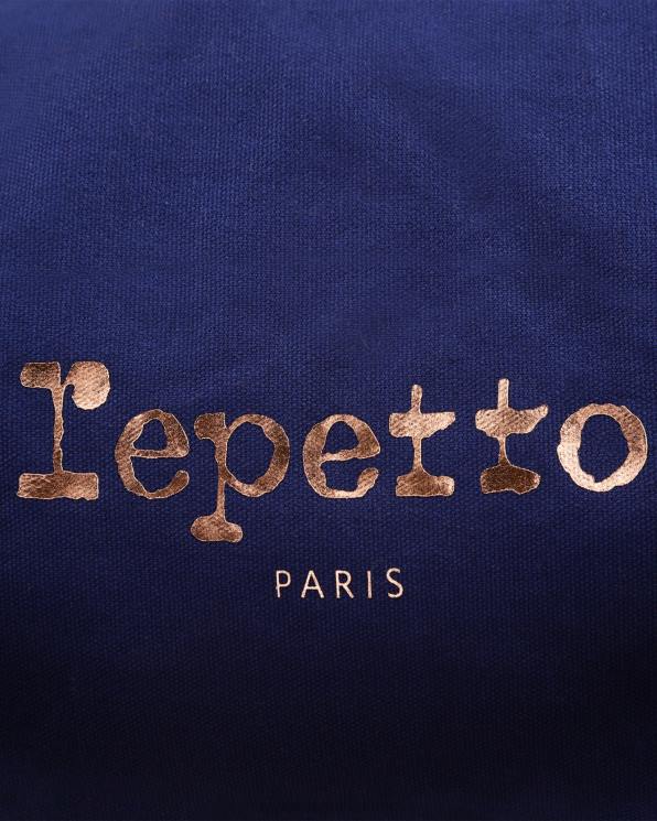 Accessories Repetto Cotton Duffle Bag Size Xl Petrol Blue Women 2T48420