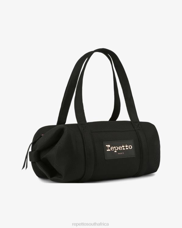 Accessories Repetto Mesh Duffle Bag Size M Black Women 2T48409