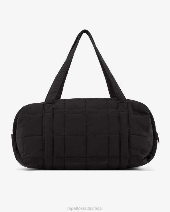 Accessories Repetto Padded Nylon Duffle Bag Size L Black Women 2T48417