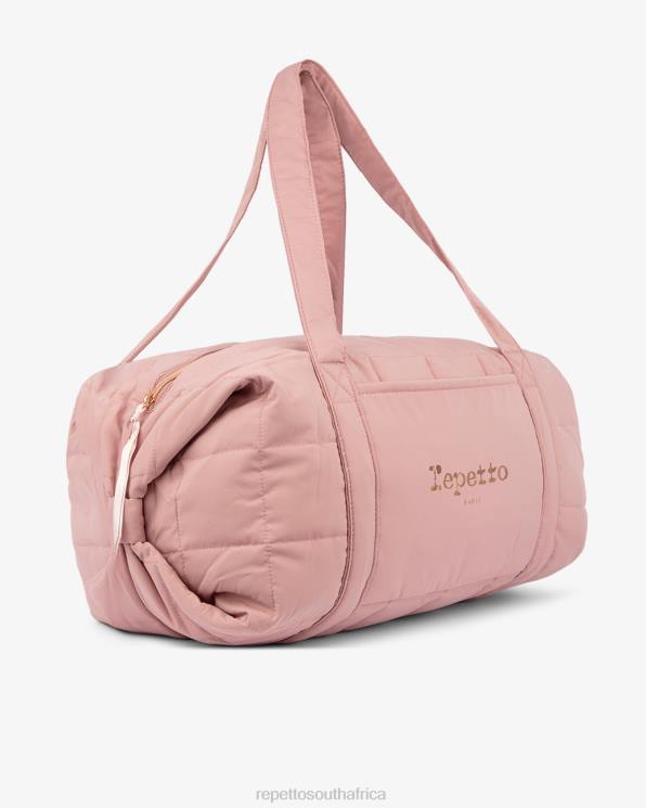 Accessories Repetto Padded Nylon Duffle Bag Size L The Pink Women 2T48411
