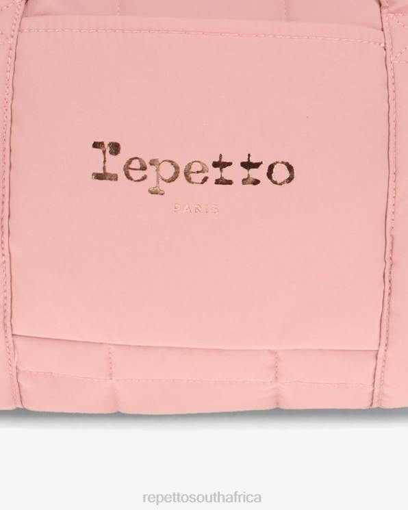 Accessories Repetto Padded Nylon Duffle Bag Size M The Pink Women 2T48401