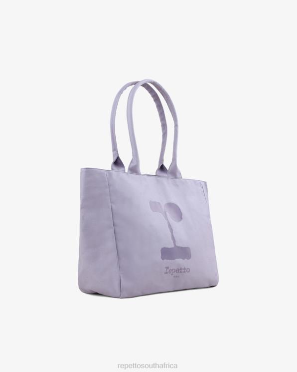 Accessories Repetto \"R\" Shopping Bag Misty Purple Women 2T48424