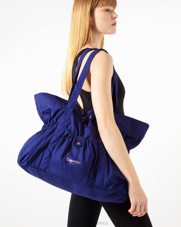 Accessories Repetto Tutu Ladies Large Bag Petrol Blue Women 2T48421