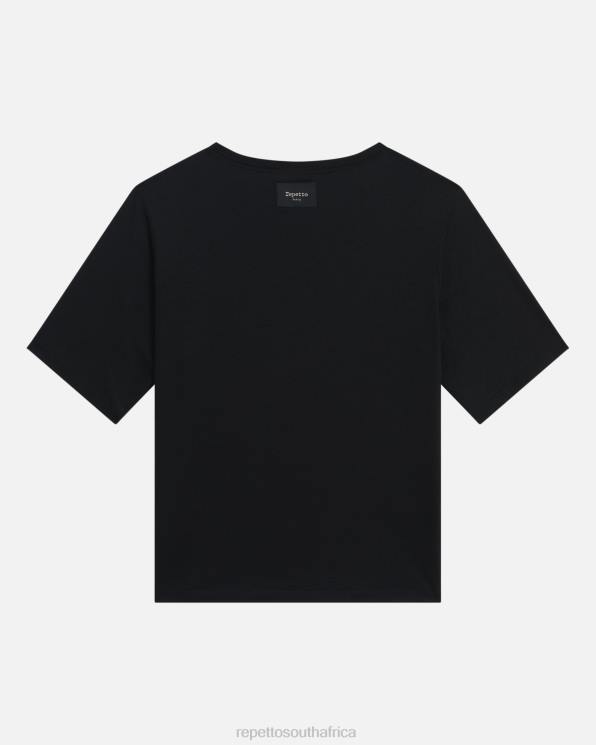 Clothing Repetto Boutique T-Shirt Black Women 2T48342
