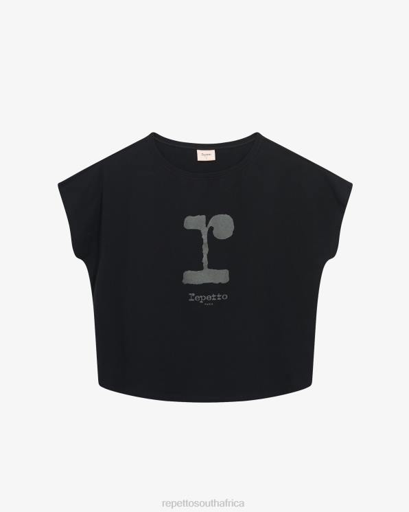 Clothing Repetto Oversized Top Black Women 2T48341