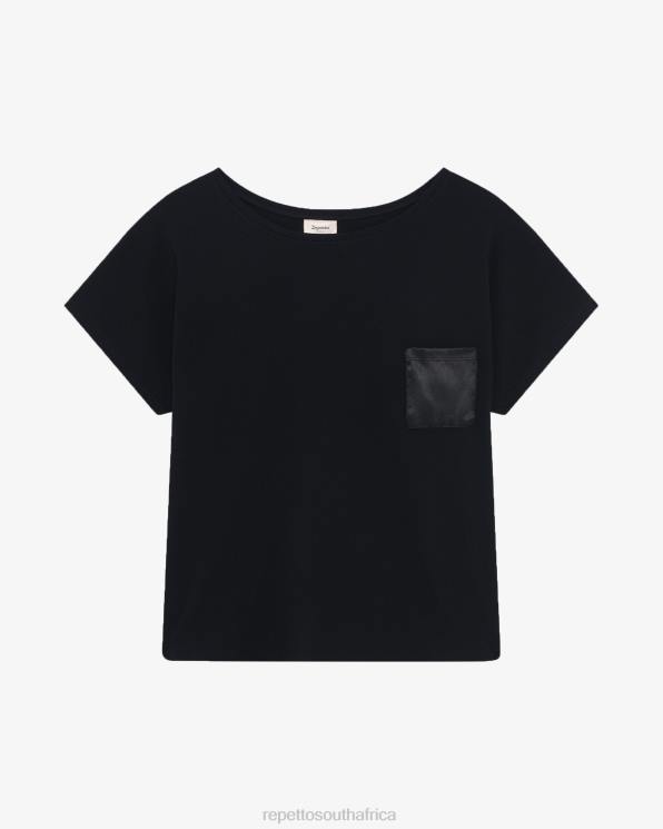 Clothing Repetto Oversized Top Black Women 2T48348