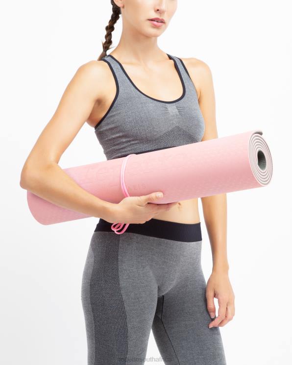 Accessories Repetto Essential Yoga Mat Grey And Pink Women 2T48398