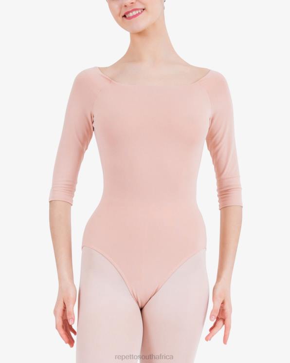 Clothing Repetto 3/4 Sleeves Leotard Nude Women 2T48438