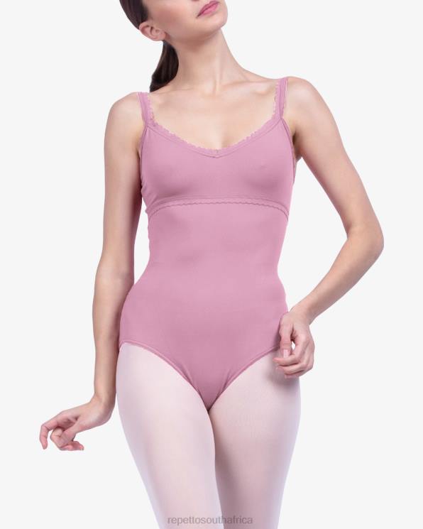 Clothing Repetto Fancy Finishing Details Leotard Pinky Women 2T48452