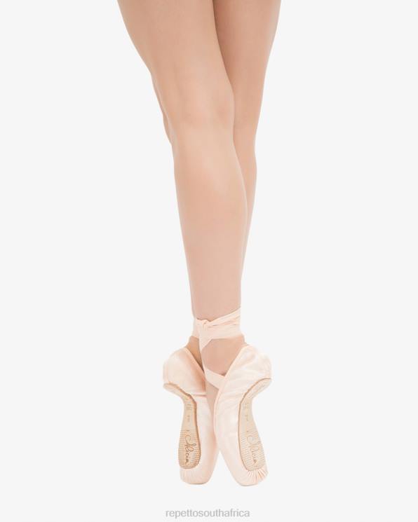 Footwear Repetto Alicia Pointe Shoes - Medium Box Hard Sole Salmon Melon Women 2T48569