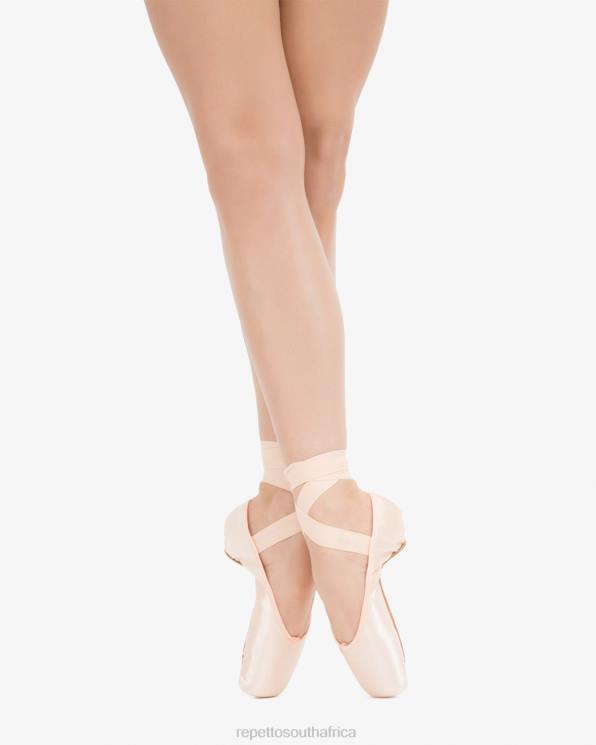 Footwear Repetto Alicia Pointe Shoes - Medium Box Medium Sole Salmon Melon Women 2T48567