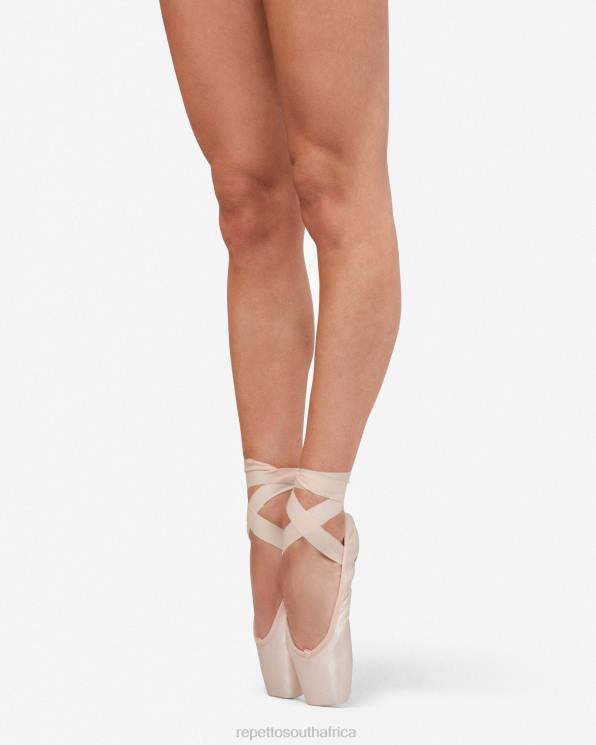 Footwear Repetto Anna Pointe Shoes - Narrow Box Medium Sole Pink Women 2T48559