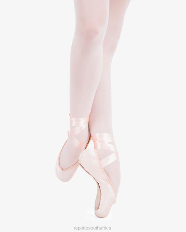 Footwear Repetto Gamba G93 Pointe Shoes - Narrow Box Medium Sole Pink Women 2T48580