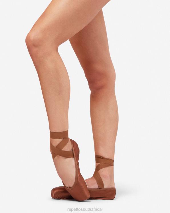 Footwear Repetto Julieta Pointe Shoes - Medium Box Soft Sole Ice Brown Women 2T48565