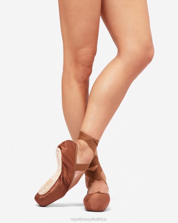 Footwear Repetto Julieta Pointe Shoes - Medium Box Soft Sole Ice Brown Women 2T48565