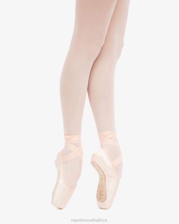 Footwear Repetto Julieta Pointe Shoes - Medium Box Soft Sole Melon Women 2T48578