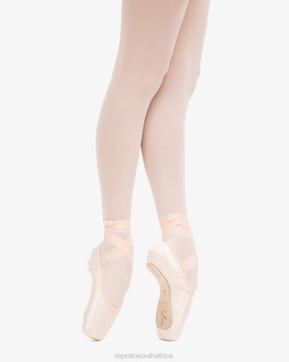 Footwear Repetto Julieta Pointe Shoes - Narrow Box Flexible Sole Melon Women 2T48577