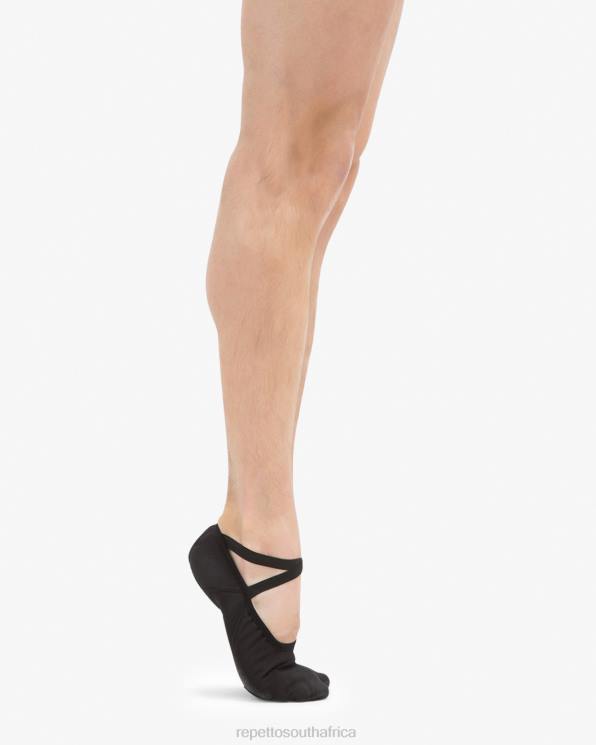 Footwear Repetto Professional Soft Ballet Shoes With Split Sole (Large Width) Black Women 2T48607