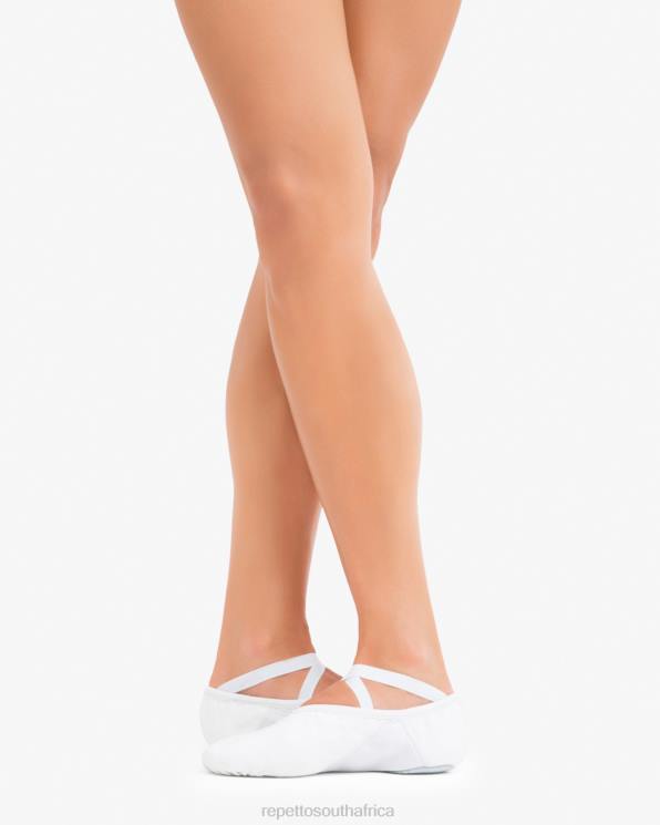 Footwear Repetto Professional Soft Ballet Shoes With Split Sole (Large Width) White Women 2T48604