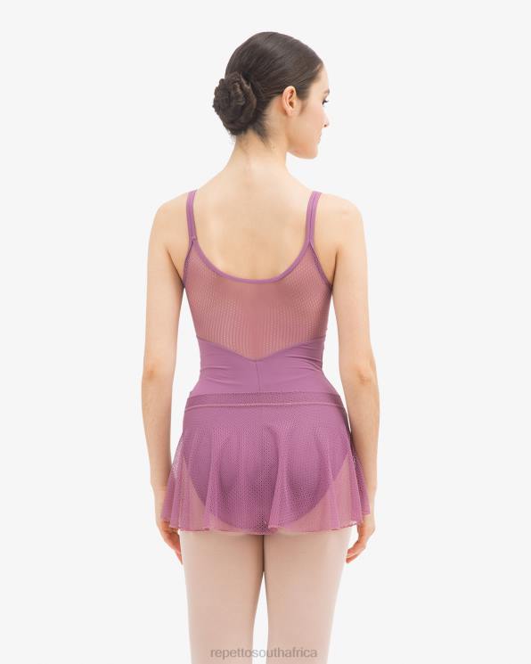 Clothing Repetto Short Lace Skirt Dalhia Purple Women 2T48501