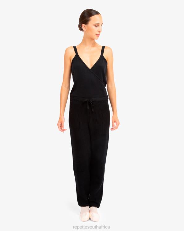 Clothing Repetto Warm-Up Jumpsuit Black Women 2T48532