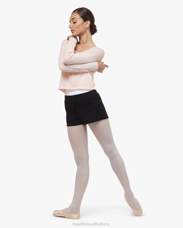 Clothing Repetto Warm-Up Shorts Black Women 2T48533