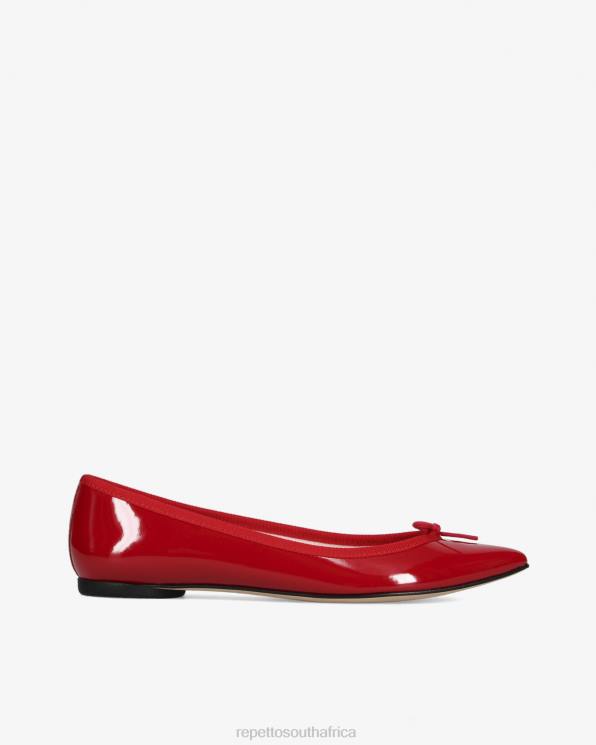 Footwear Repetto Brigitte Pointy Toe Ballerinas Flammy Red Women 2T4859