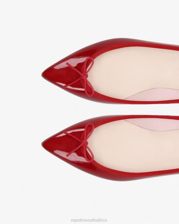 Footwear Repetto Brigitte Pointy Toe Ballerinas Flammy Red Women 2T4859