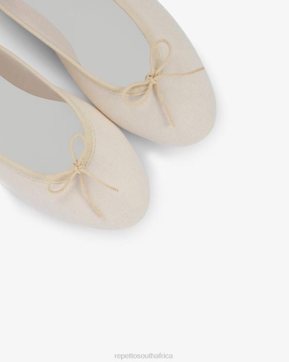Footwear Repetto High Cendrillon Ballerinas - Vegan Linen Beige Women 2T48107