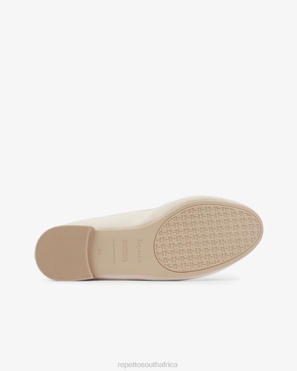 Footwear Repetto High Cendrillon Ballerinas - Vegan Linen Beige Women 2T48107