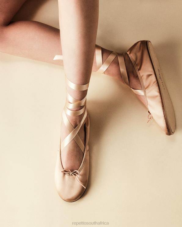 Footwear Repetto Sophia Ballerinas - Satin Beige Women 2T4844