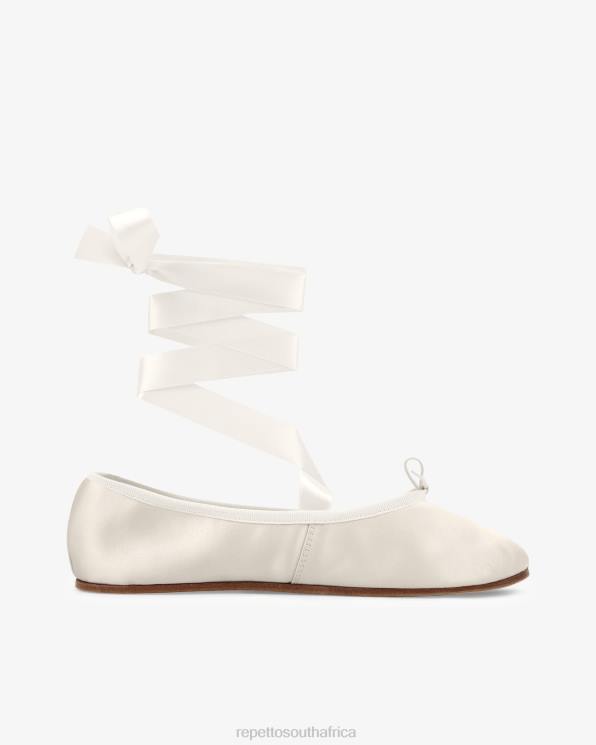 Footwear Repetto Sophia Ballerinas - Satin Ivory White Women 2T4849